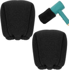 Generic universal diffuser hair dryer attachment front view showing heat-resistant black foam construction.