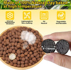 Legigo expanded clay pebbles drainage layer for bioactive terrariums