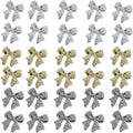 Maigitur Sevgob 3D Metal Bow Nail Charms front view