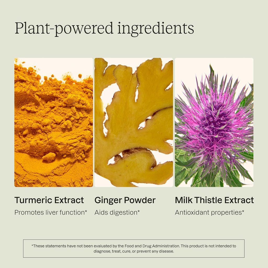 Dose for Your Liver Cleanse Detox & Repair, 16oz Bottle, 3 Pack | Organic Milk Thistle Liver Supplement with Turmeric, Dandelion, Ginger, Orange, Supports Healthy Liver Function - Image 3
