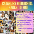Catabliss natural pet herb jar for training and play