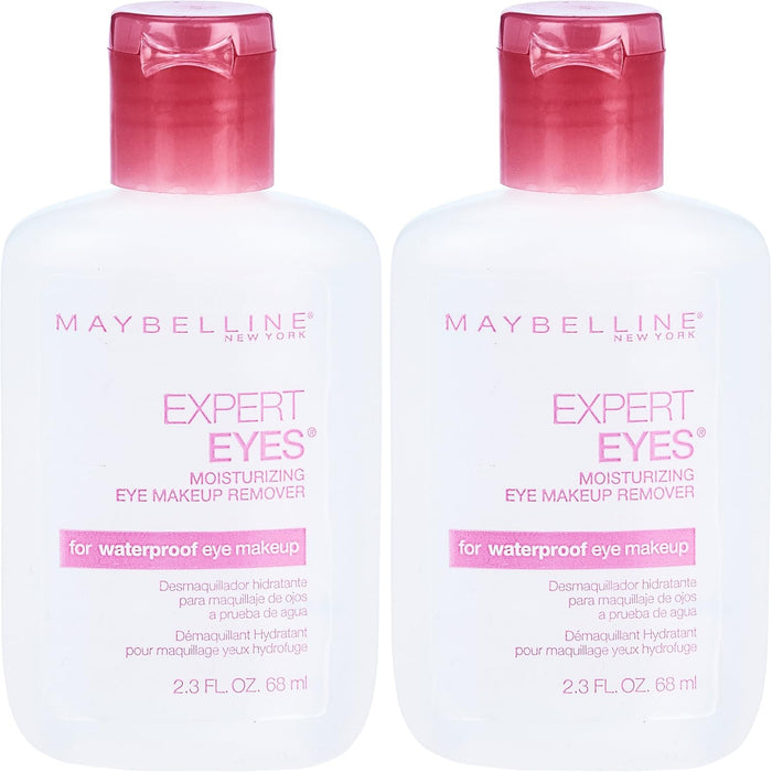 Maybelline Expert Eyes Moisturizing Eye Makeup Remover front view bottle