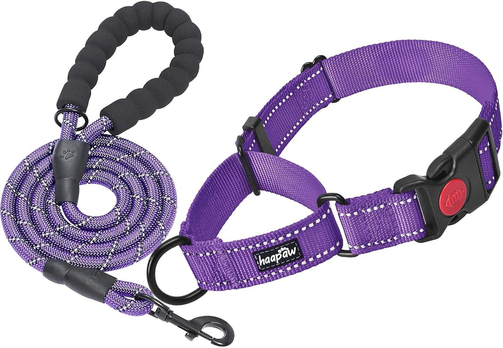 haapaw Martingale Dog Collar with Quick Release Buckle Reflective Dog Training Collars for Small Medium Large Dogs - Image 10