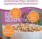 Bowl of prepared Dr. Harvey's Every Dog Health rehydrated dog food