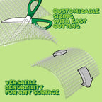 Ohlela scat mat being used as garden protector