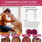 Olewo imported USA dog health supplement bag for digestive and coat support