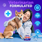 Vet Promise dog multivitamin bottle with 120 count label