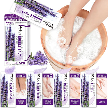 nbc BeautiLab 4 step spa pedicure kit front view