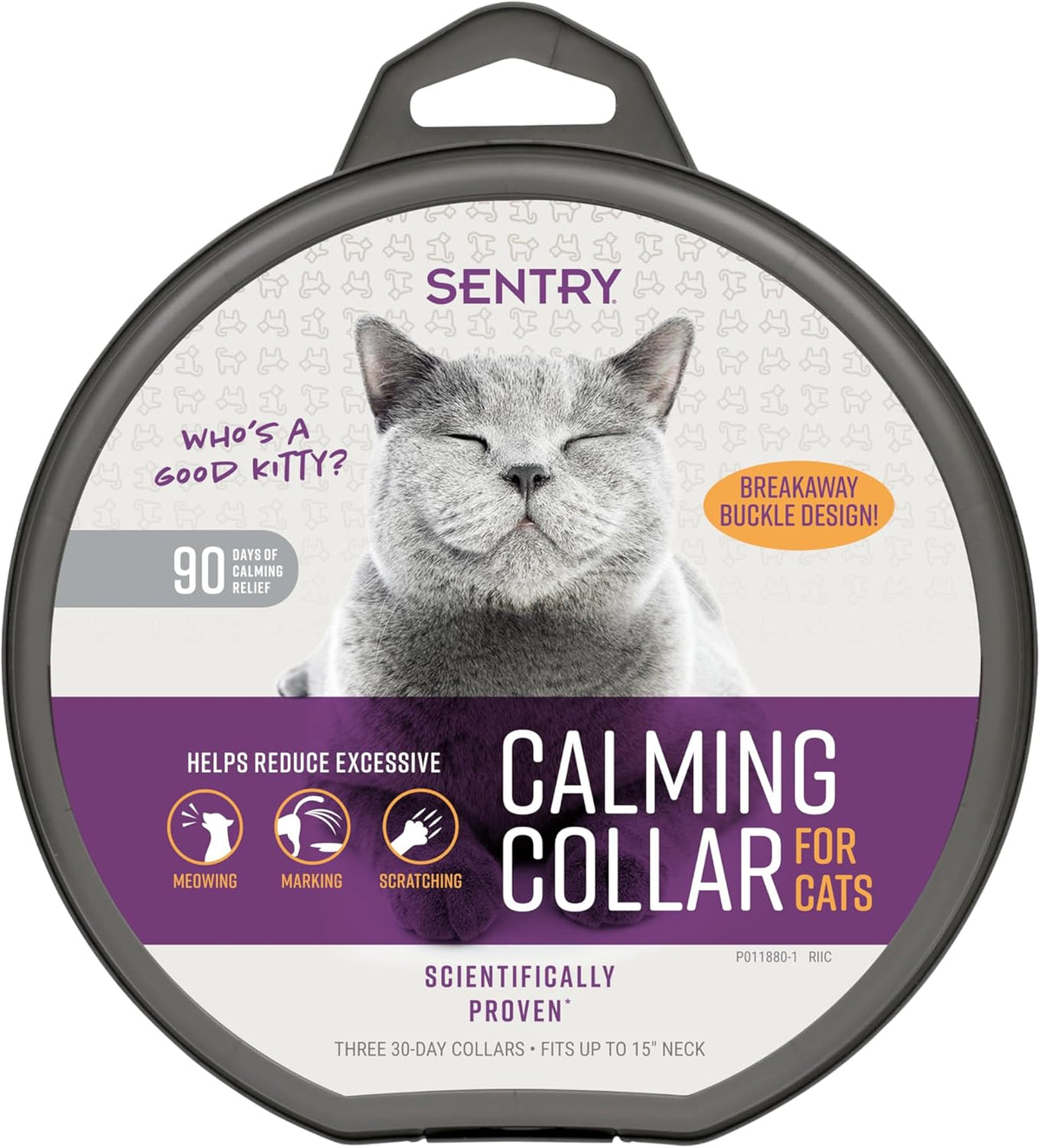 Sentry 30 day calming collar for kittens and cats