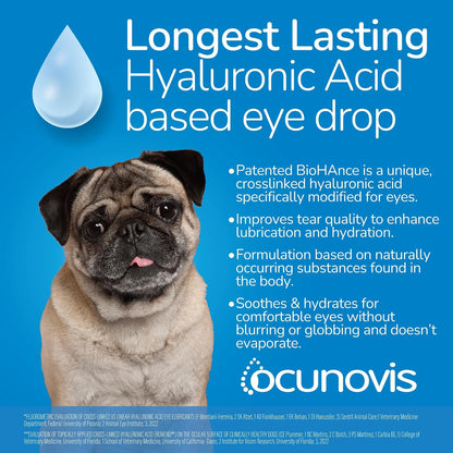 Authentic imported Sentrx eye drops for cats allergy soothing care.