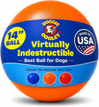 USA made interactive dog toy in red