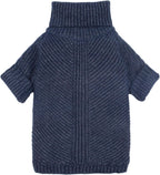 Fitwarm Thermal Knitted Dog Sweater Doggy Winter Coat Pet Clothes Doggie Turtleneck Jacket Puppy Outfits Cat Sweatsuit Sage Green Medium - Image 9