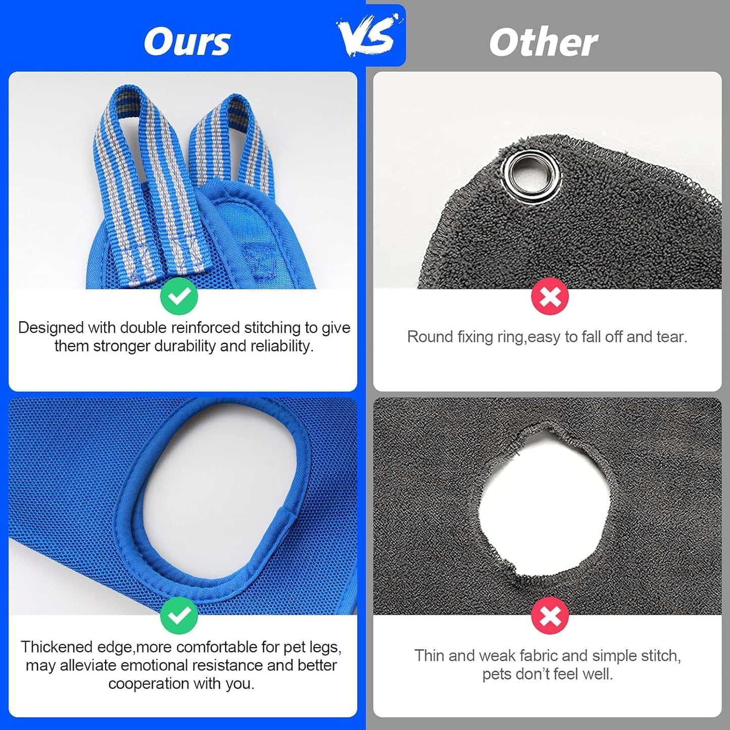 Pet grooming hammock hanging setup demonstration