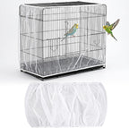 ASOCEA bird cage seed catcher front view mesh guard