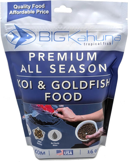 Big Kahuna Koi Fish Food for Ponds 45lbs - Koi Food for Pond Fish Food Pellets - 3/16-1/4 Floating Pond Pellet - Image 10