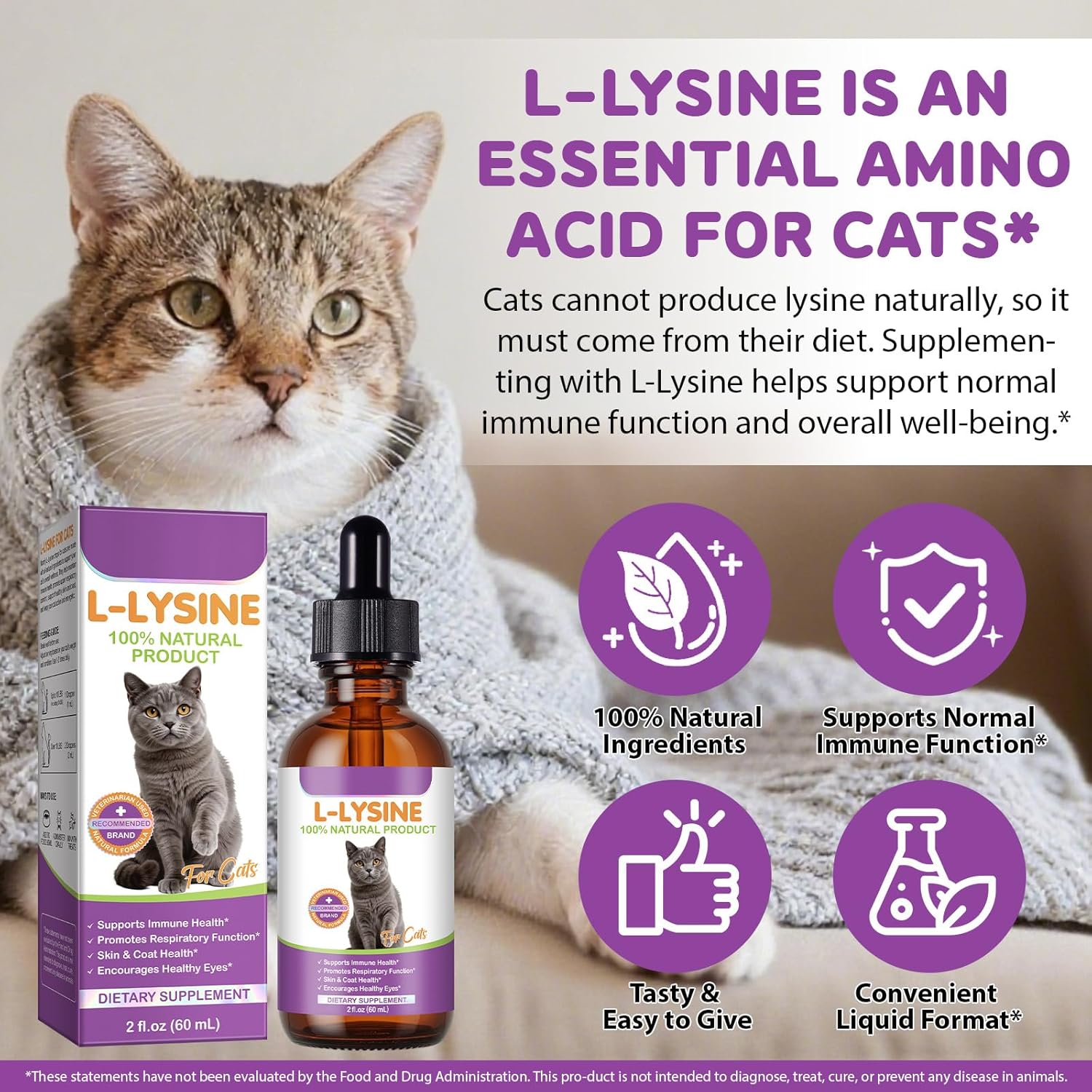 Authentic Bnhulmxw feline respiratory health supplement