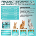 Anti anxiety soft treats to prevent biting in aggressive cats