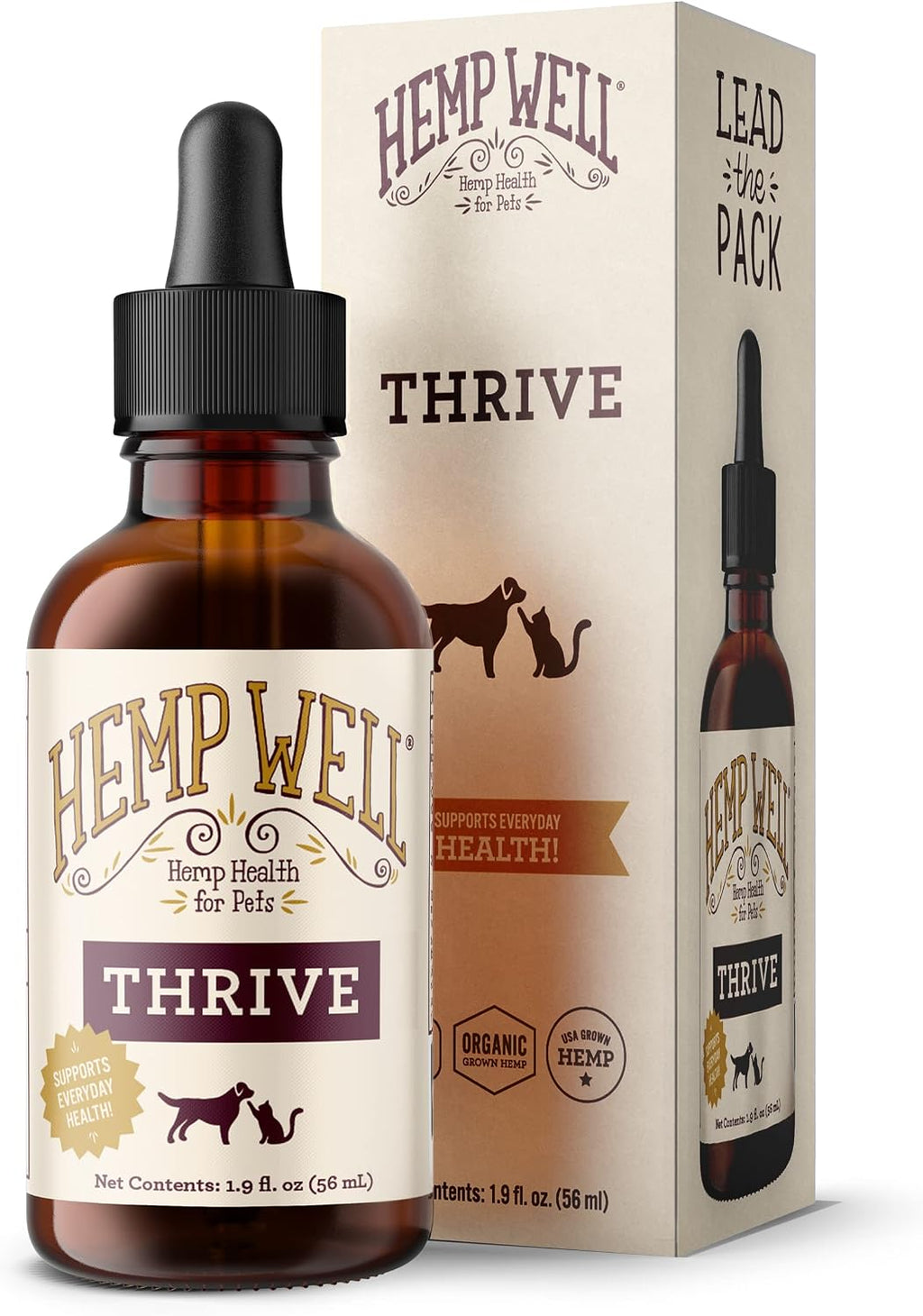Hemp Well Thrive Oil for Dogs and Cats - Supports Hip, Joint, and Heart Health, Promotes Immune System, and Promotes Healthy Skin from Seasonal Allergies, Organically Sourced - 8 Ounces - Image 11