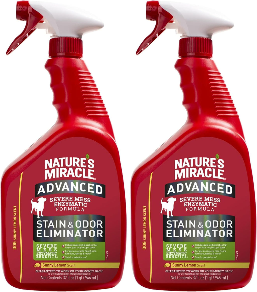 Nature's Miracle Advanced Stain and Odor Eliminator household usage