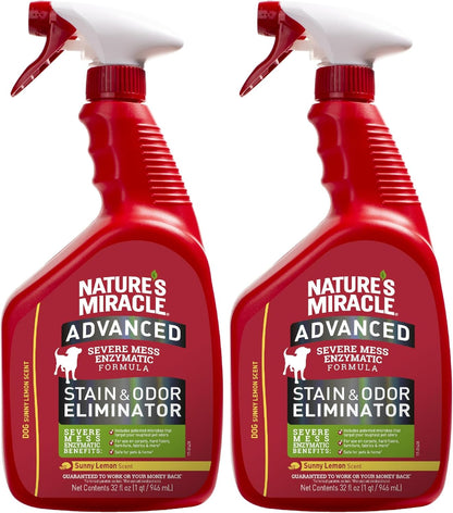 Nature's Miracle Advanced Stain and Odor Eliminator household usage