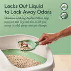 Purina Tidy Cats Breeze zeolite litter pellets close up view