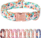 Yellow Daisy Dog Collar Cute Summer Dog Collars for Small Dogs - Lightweight Adjustable Girly Floral Female Dogs Everyday Collar with Safety Buckle S - Image 12