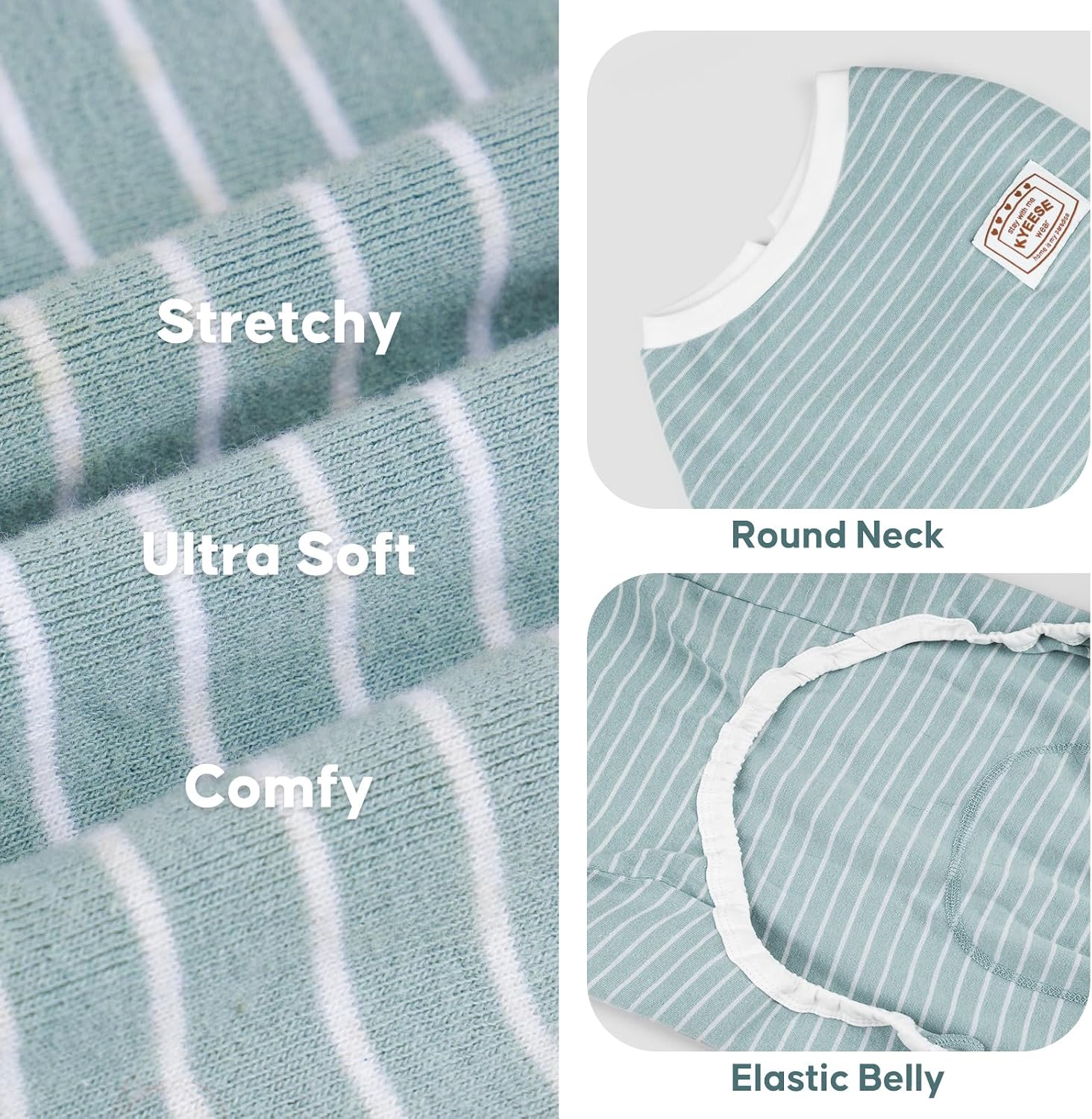 KYEESE puppy pajamas hair shedding cover on medium dog breed