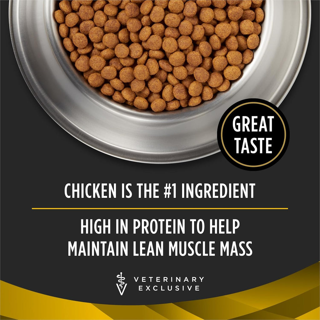 Purina Pro Plan brain health diet for adult dogs packaging details