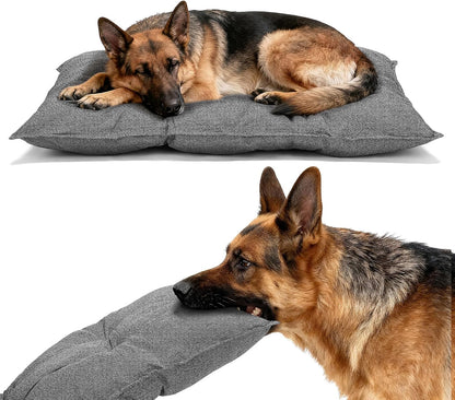Veehoo indestructible dog bed for crate front view