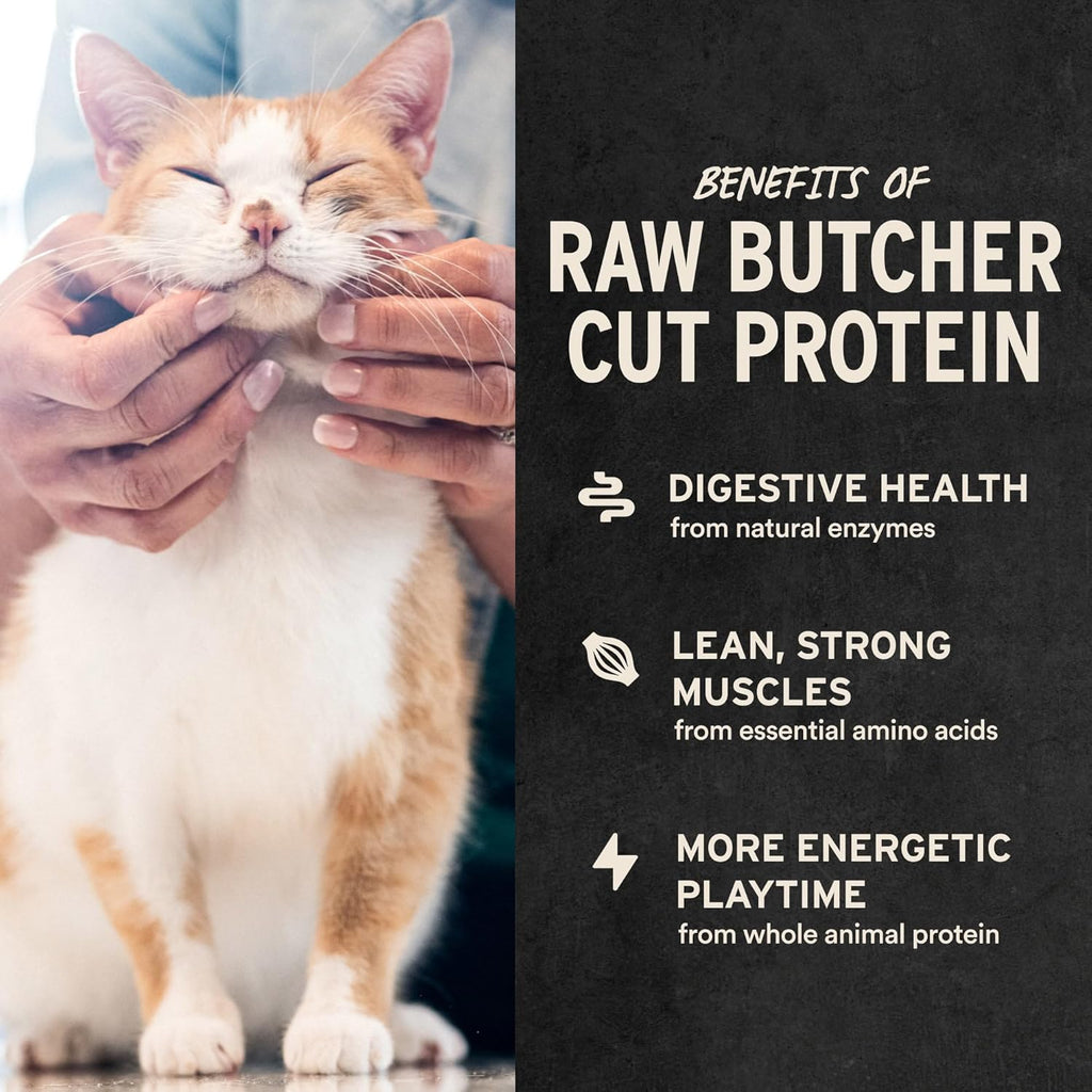 Vital Essentials grain free chicken cat treats nutrition label