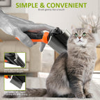 Metal finishing comb included with Spring Blossoms grooming set