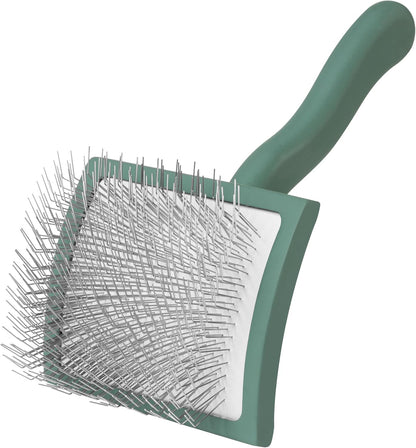 Side profile of Freshly Bailey large brush highlighting pin length and cushion