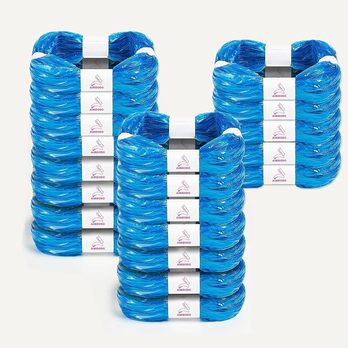 Aimidodo cat litter refills twenty pack front view showcasing the blue odor barrier bags.