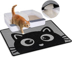 Bienbee Cat Litter Mat, 46"x27" Jumbo Litter Mat Double Layer Litter Trapping Mat,Reduces Tracking and Keeps Floors Clean, Black Cat XL - Image 13