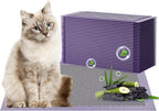Gardner Pet imported premium purple cat pads placed inside a drawer tray.