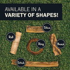 Details of collagen wrapped esophagus dog treat