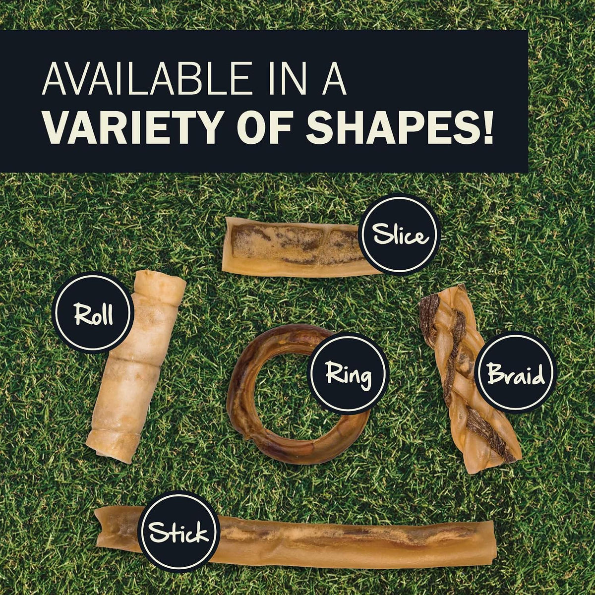 Details of collagen wrapped esophagus dog treat