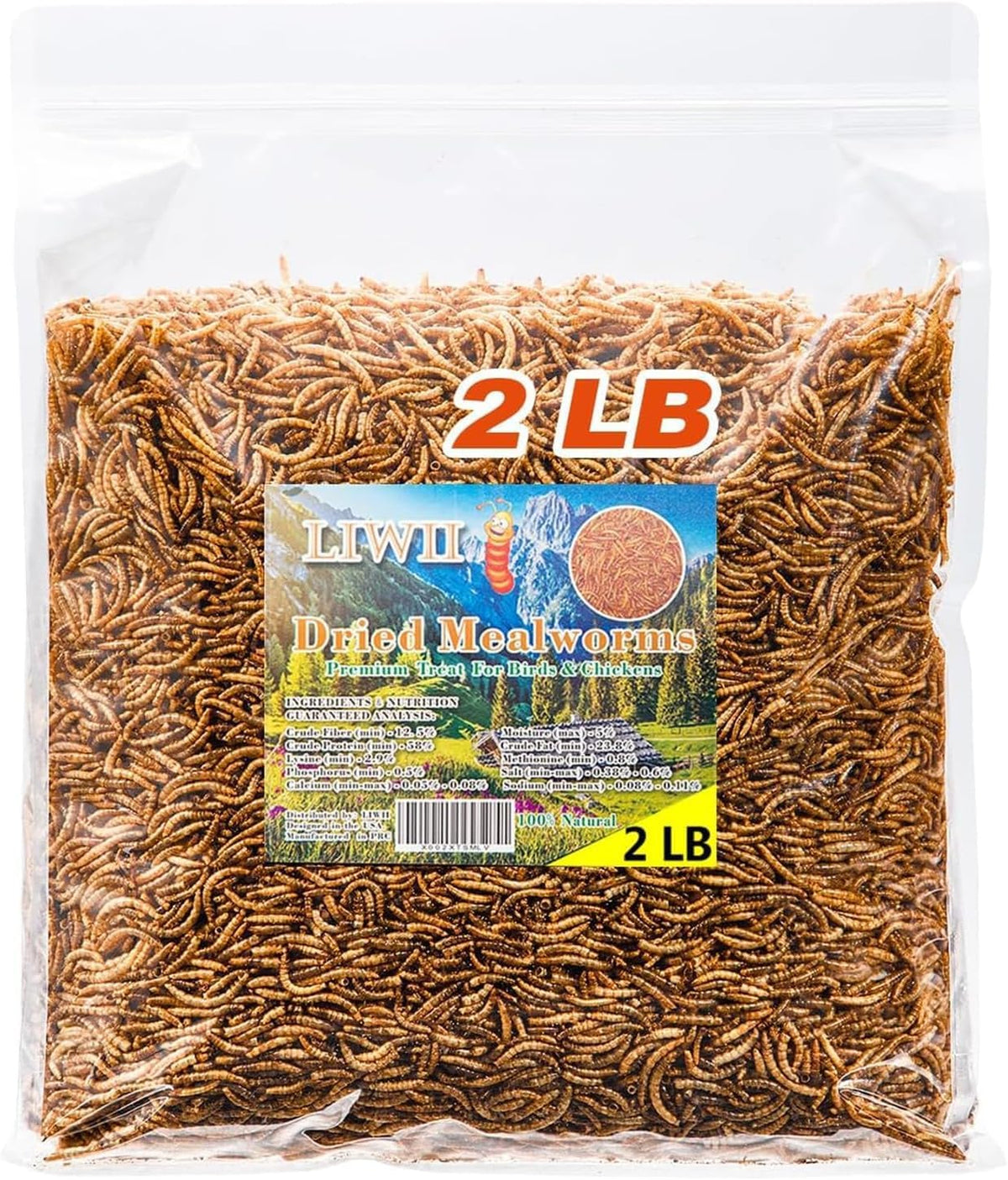 5LB Dried Black Soldier Fly Larvae for Chickens, Reptiles & Birds - Image 10