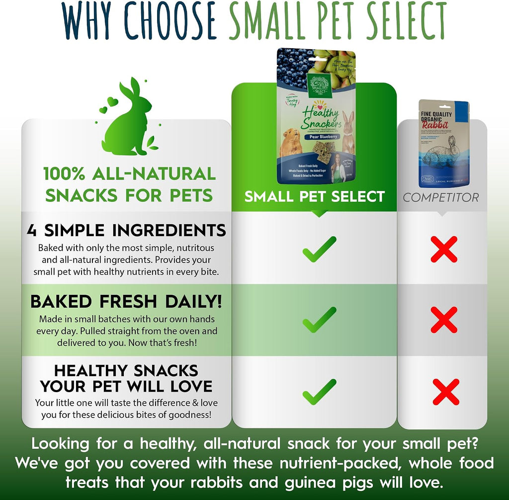 Rabbit eating small pet select natural foraging treats