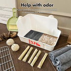 RUBYHOME guinea pig litter box cage locking buckle detail