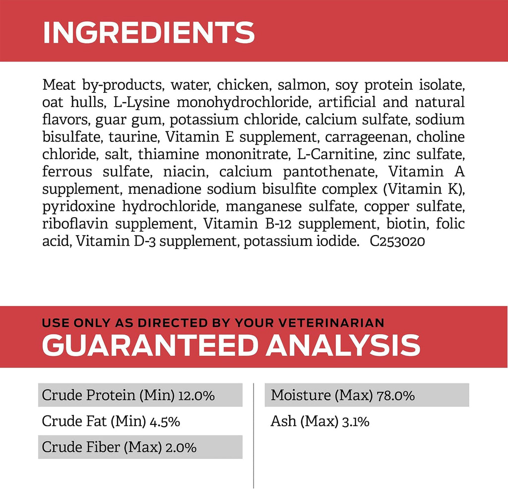 Pro Plan Veterinary Diets DM feeding guide illustration