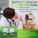 Petstoral dog dental cleaning powder container