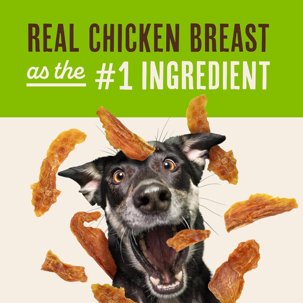 High protein grain free dog treat packaging