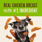 High protein grain free dog treat packaging