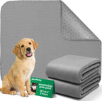Pawfinity Large Washable Pee Pads for Dogs, Reusable Puppy Training Pad XL, Ultra-Soft, Absorbs 2X Faster & High-Capacity, Leakproof, Non-Slip, Waterproof Pet Mat for Floor, 34x36 inch, 2 Pack - Image 13