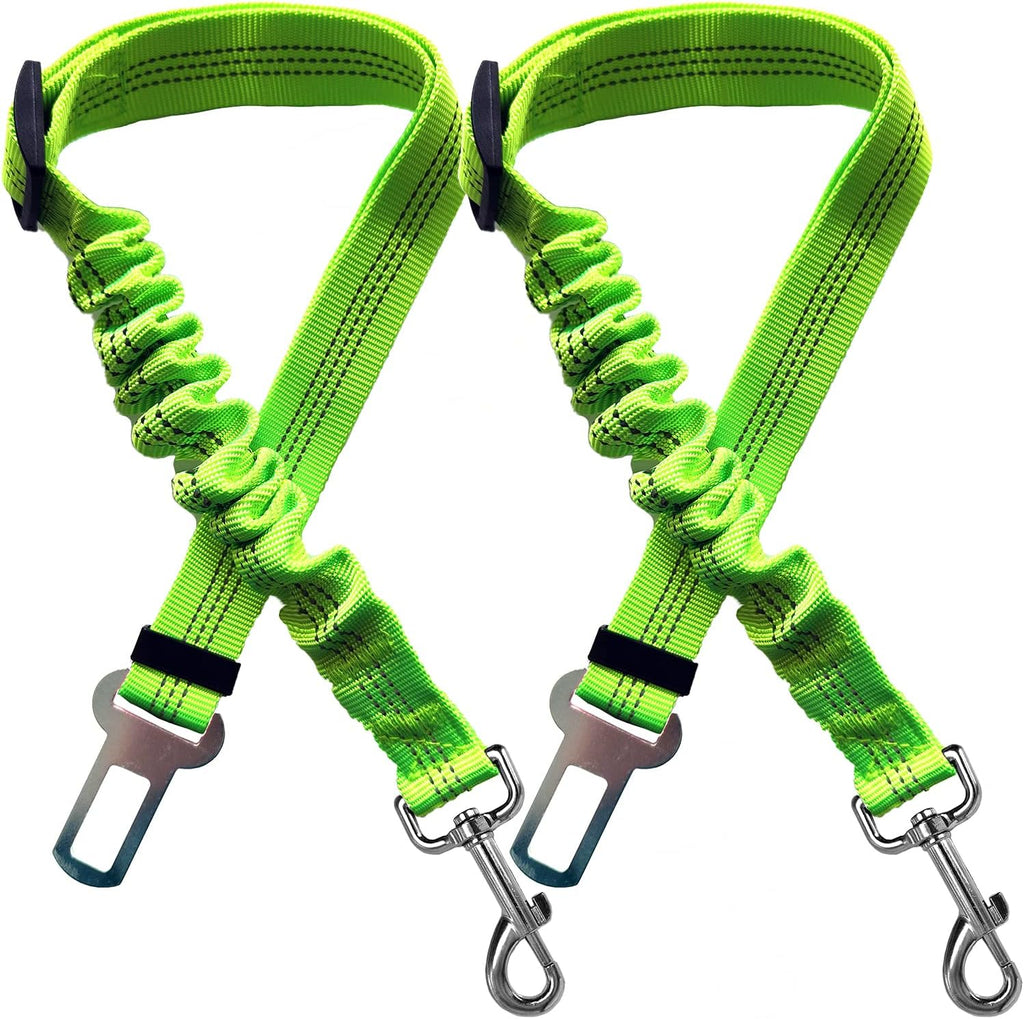 2 Dog Seatbelt Seat Belt Car Harness Leash Travel Accessories Bungee Anti Shock Pet Cat Adjustable Lead Clip Safety Seats Belts Black - Image 11