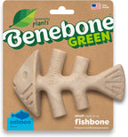 Dog Bones for Modest Chewers: Benebone Green Plant-Based Real Bacon Wishbone Dog Chew Toy for Medium Dogs, Made in USA - Image 12