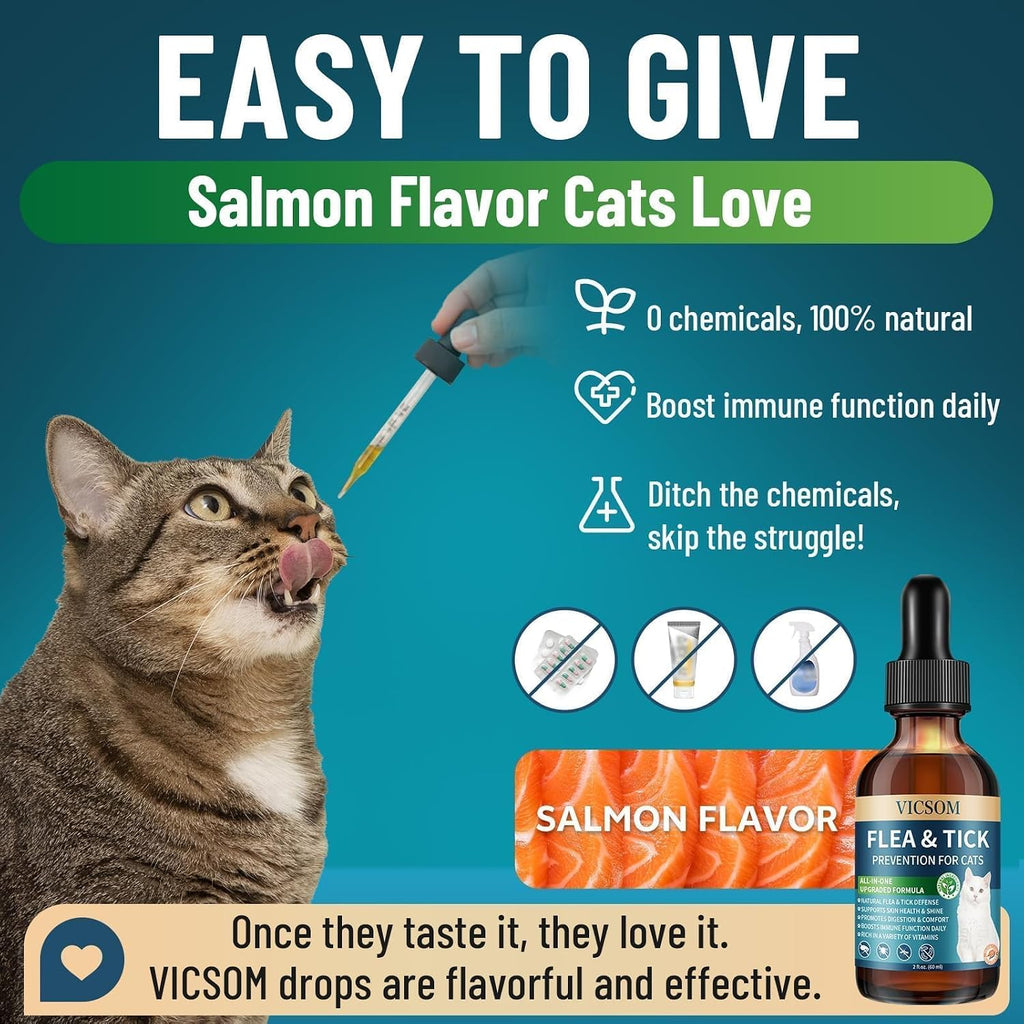 Imported USA Carmelie feline pest protection liquid back label instructions