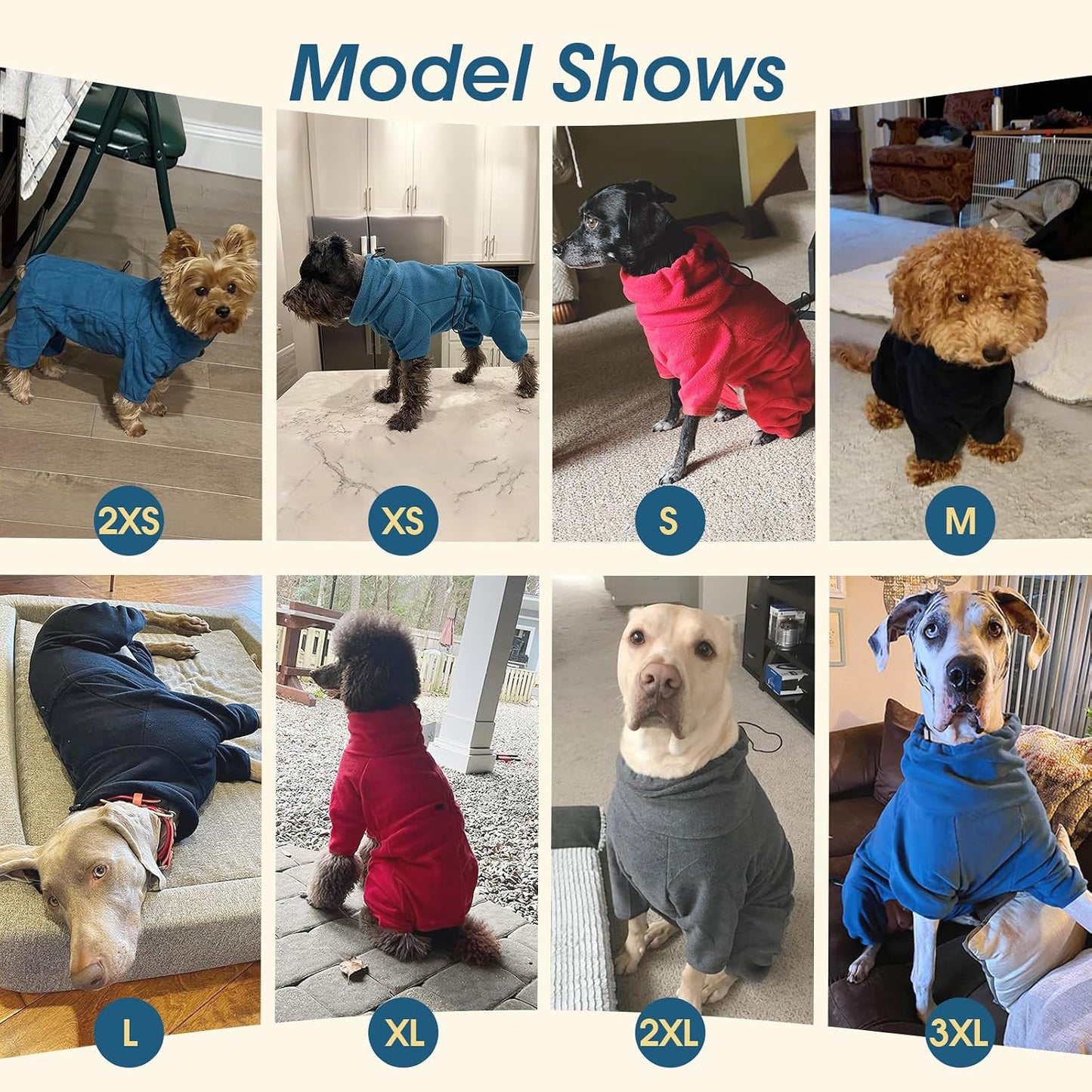 ROZKITCH XS Dog Winter Coat, Pet Windproof Warm Cold Weather Jacket Vest Cozy Jumpsuit Apparel Outfit Clothes for Small Medium Large Dog Walking Sleep XS - Image 9