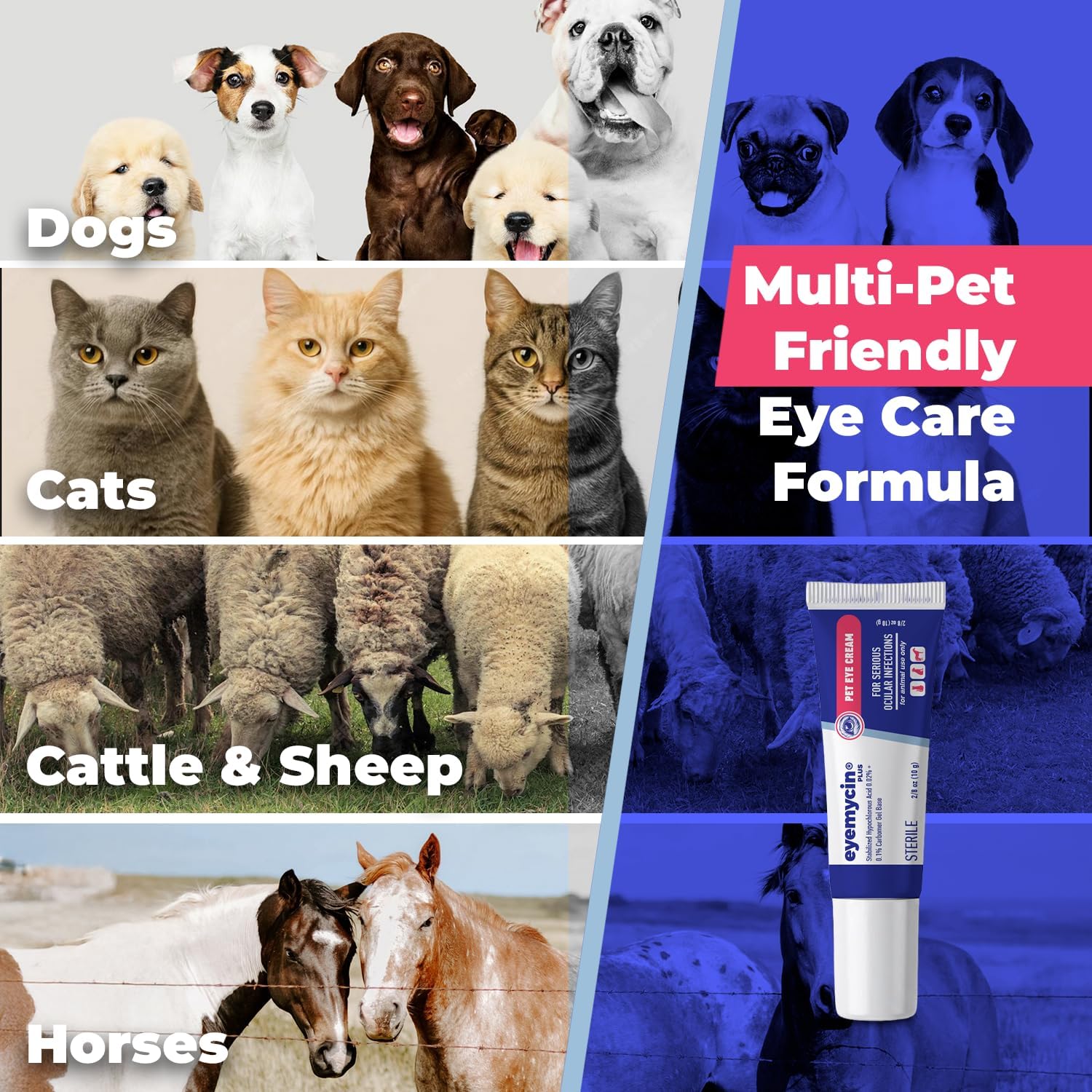 USA imported pet eye care cream for tear stain removal